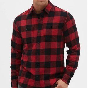 Red Plaid L/S Shirt